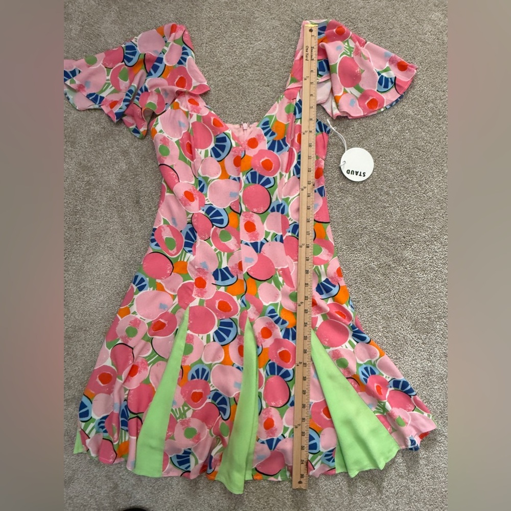 Staud - Chiquita Mini Dress - Colorful and Fruity - NWT - size 4 - Picture 10 of 16